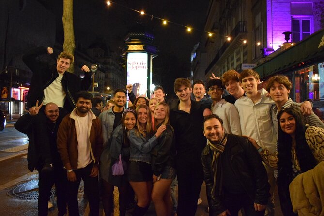 Paris: City Center Guided Pub Crawl with Shots & Club Entry - Two or three bars, each with a different mood