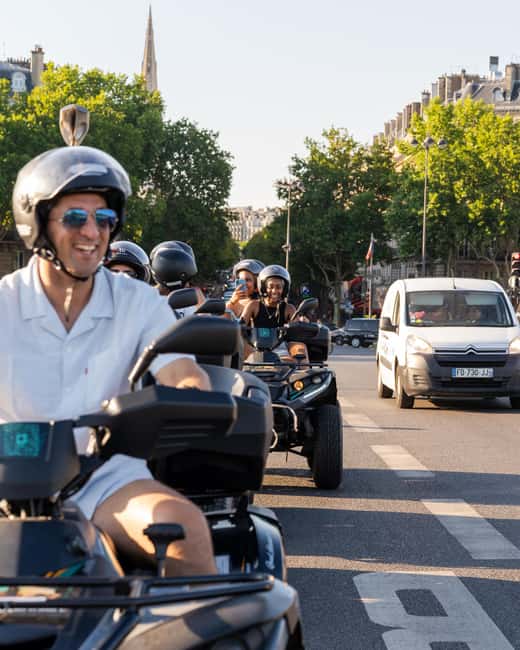 Paris: City Highlights Guided Quad Tour - The 1st Arrondissement and Central Paris