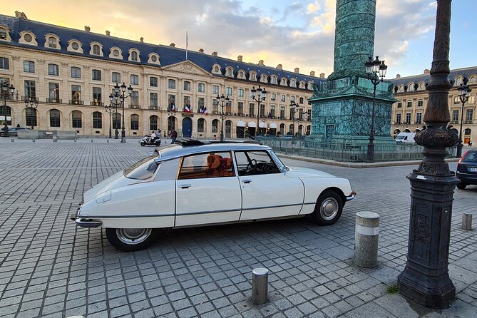 Paris City Tour 2h00 Citroën DS Vintage with Open Roof - What Alain adds to the ride
