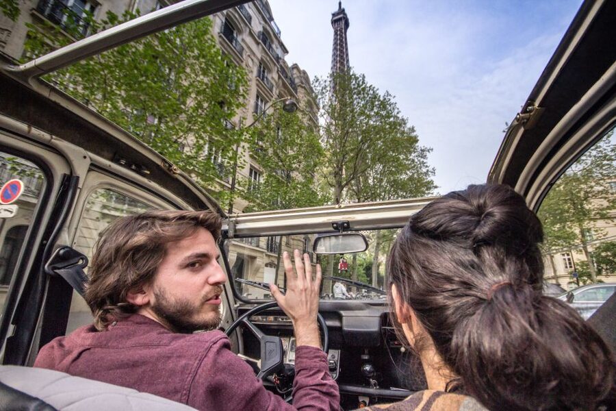 Paris: Classic Sites Tour by Vintage Citroen 2CV - Place de la Concorde and Opéra Garnier