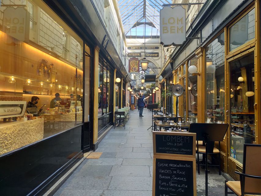 Paris: Covered Passages Walking Tour - Passage Jouffroy: ironwork and a curious museum