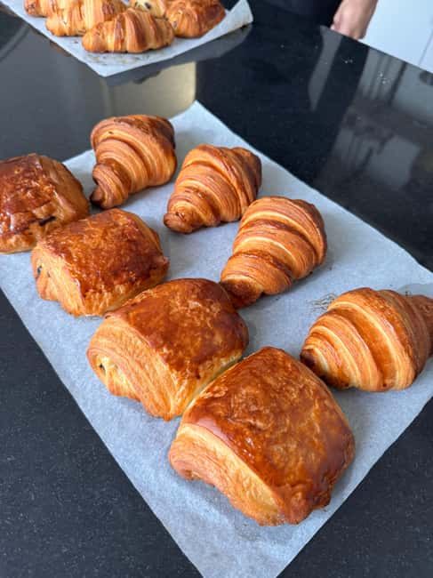 Paris: Croissant Baking Class with a Chef - Rolling and folding the dough