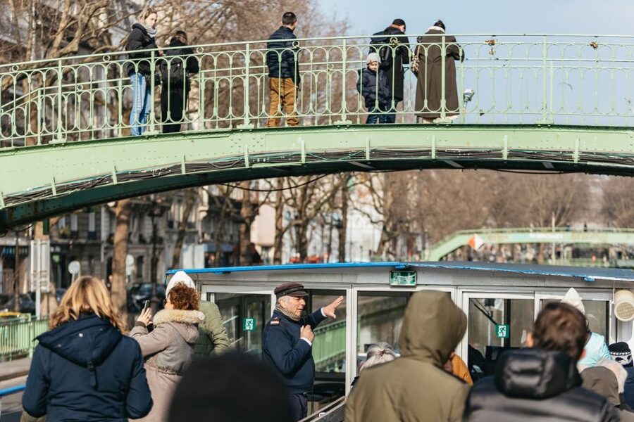 Paris: Cruise on the Saint-Martin Canal and the Seine River - Canal Saint-Martin and the Hôtel du Nord area