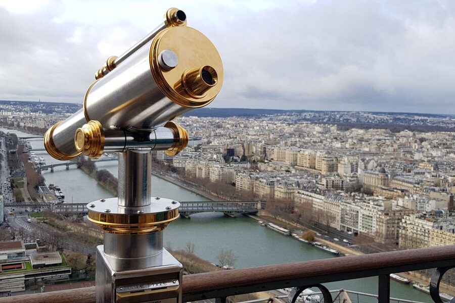 Paris: Eiffel Tower 2nd Floor Access or Summit Access - The first-floor glass floor and room to wander