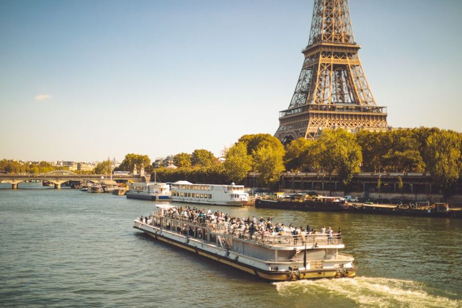Paris: Eiffel Tower Access and Seine River Cruise - Walking to the Seine after the tower