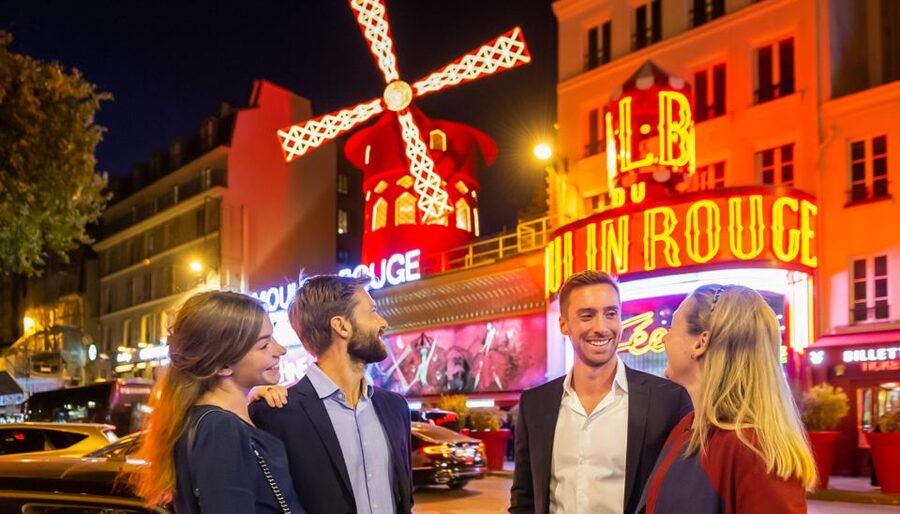 Paris: Evening Sightseeing Tour and Moulin Rouge Show - Key points to know before booking
