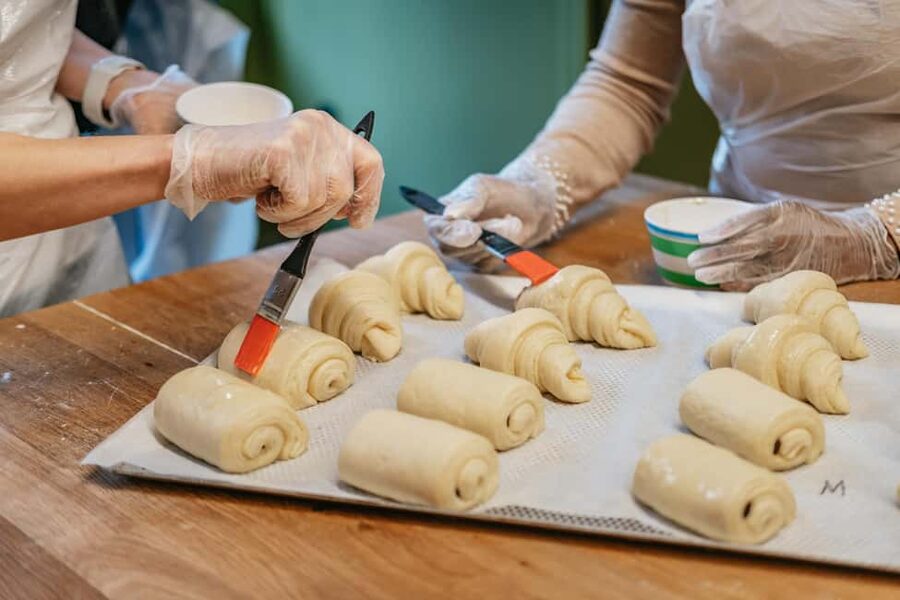 Paris: French Croissant Baking Class with a Chef - Working in pairs with a small group