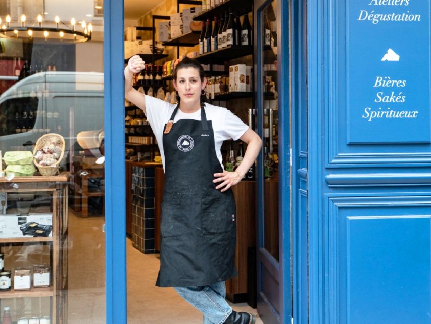 Paris: Gourmet Food Tour with Over 10 Tastings and Wine - Wine, charcuterie, and a proper seated break