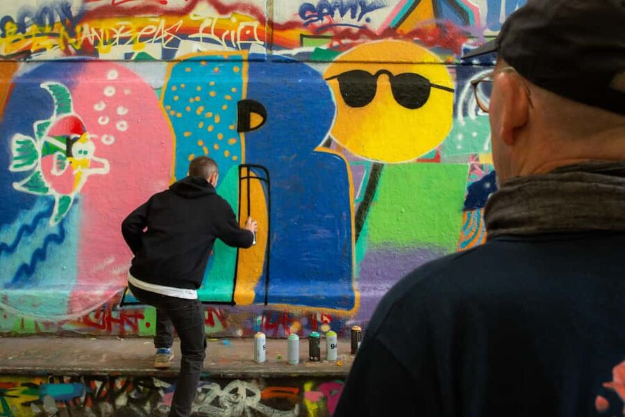 Paris: Graffiti and Street Art Workshop - Meeting the artists opposite Café Poinçon