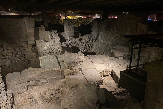 Paris: Île de la Cité and Notre-Dame Walking Tour With Crypt - Going below the cathedral to the Archaeological Crypt