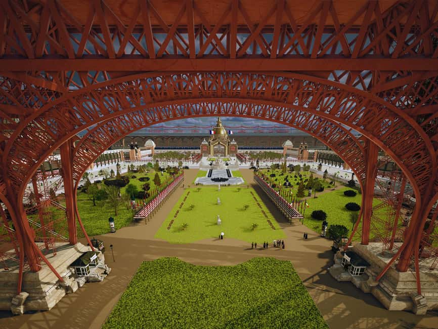 Paris : Immersive Eiffel Tower tour with virtual reality - A virtual meeting with Gustave Eiffel
