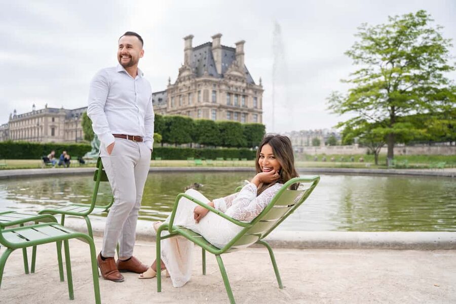 Paris: Louvre photoshoot or Seine bridges Eiffel Tower walk - Key points at a glance