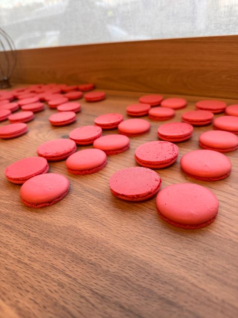 Paris: Macaron Baking Class in Central Paris - Mixing and piping the macaron shells
