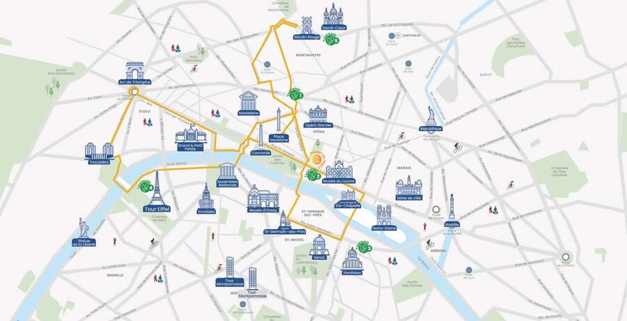 Paris: Night Bus Tour with Audioguide - Notre Dame and the river-side heart of Paris