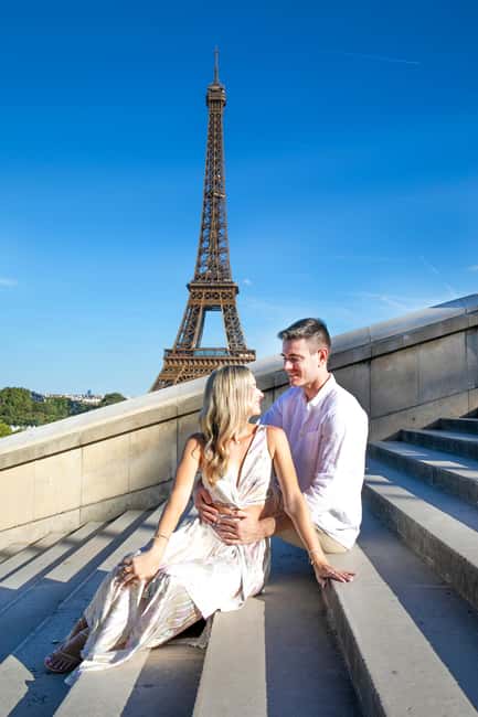 Paris: Photoshoot Around Eiffel Tower with 55 Edited Photos - What 55 Edited Photos Really Give You