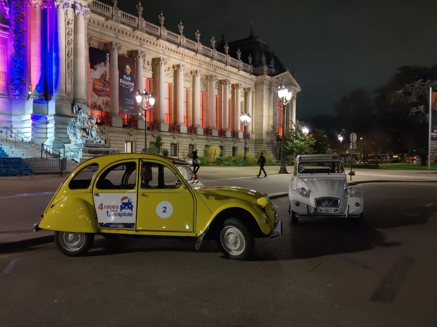 Paris: Private Christmas Lights Tour by Citroën 2CV - Key things to know before booking
