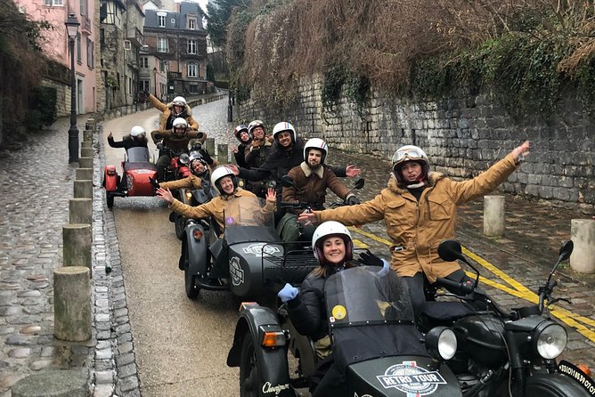 Paris Private Flexible Duration Guided Tour on a Vintage Sidecar - Montmartre, Place du Tertre, and Sacré-Cœur