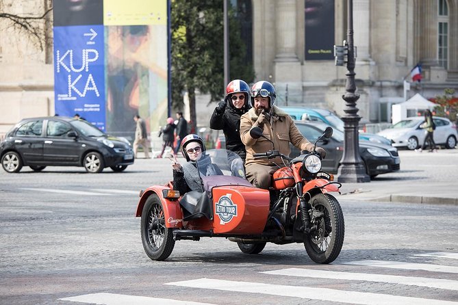 Paris Private Flexible Duration Guided Tour on a Vintage Sidecar - The Marais, Place Vendôme, and the grand boulevards
