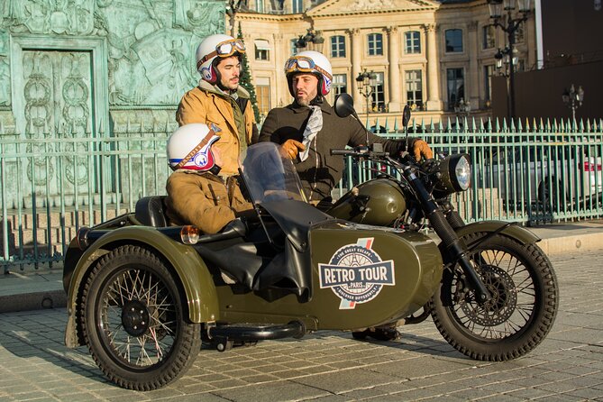 Paris Private Flexible Duration Guided Tour on a Vintage Sidecar - Starting at Place Saint-Michel in the Latin Quarter
