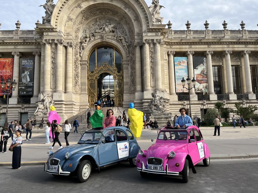 Paris: Private Sightseeing Tour in Citroën 2CV - Montmartre, the Latin Quarter, and streets beyond the postcard view