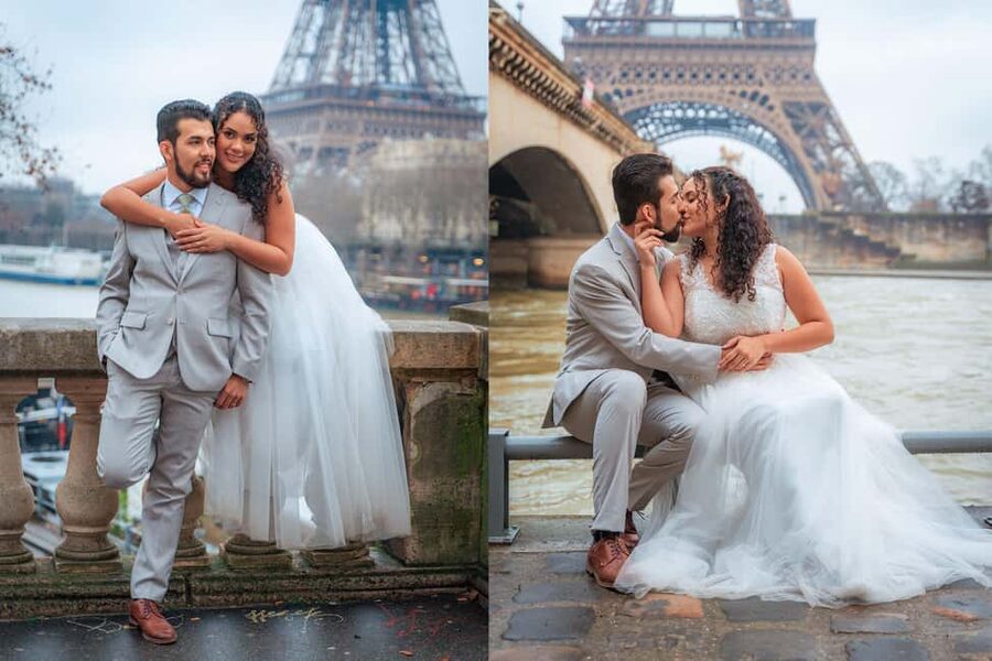 Paris: Professional Photoshoot with the Eiffel Tower - Weather, crowds, and changing Paris conditions