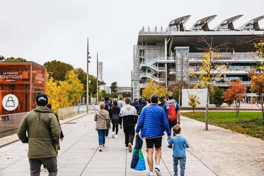 Paris: Roland-Garros Stadium Guided Backstage Tour - The presidential tribune and media spaces