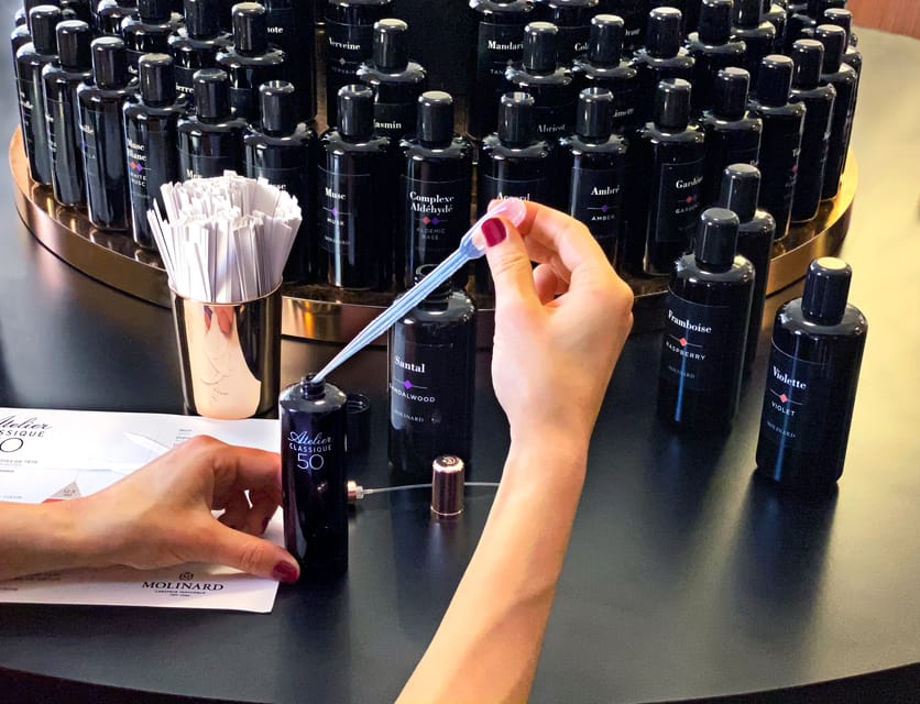 Paris Saint Honoré Ier: Perfume Creation Workshop - The 50 ml bottle and diploma