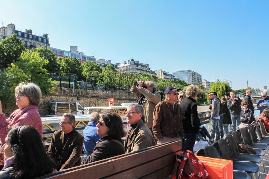 Paris: Seine River and Canal Saint-Martin Cruise - The Seine between Orsay and Bastille