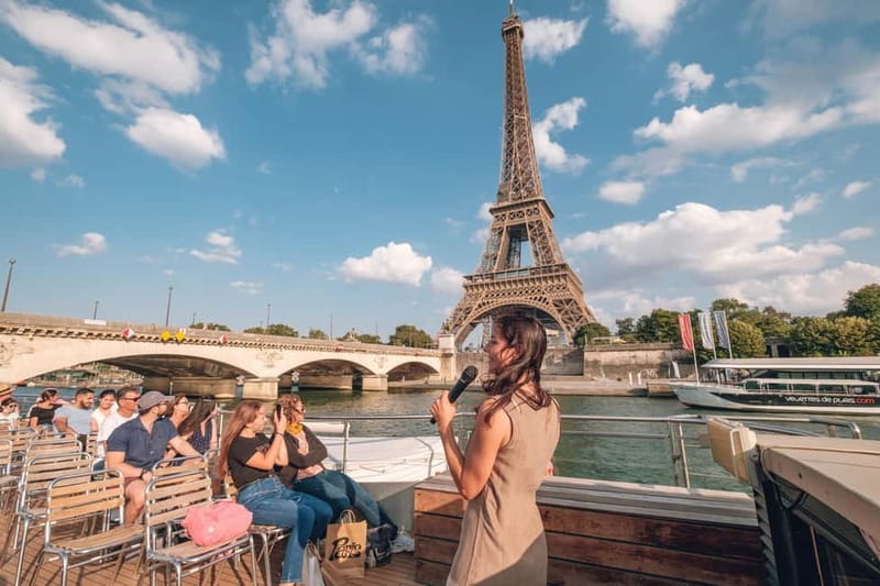 Paris: Seine River Cruise with a Live Guide - The Eiffel Tower and Les Invalides from the water