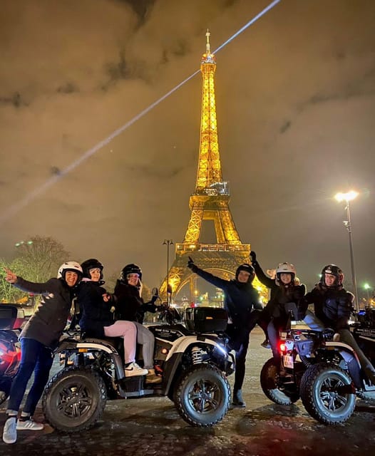 Paris: Sightseeing Electric Quad Tour - What the photo stops add to the experience