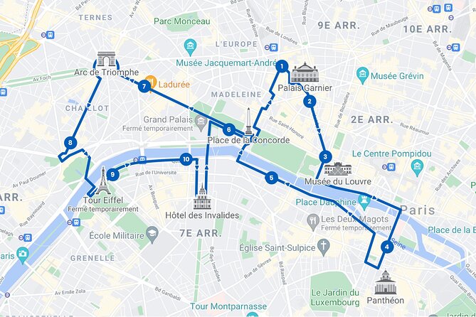 Paris Tootbus Hop-On Hop-Off Bus Tour (Optional Cruise) - Stop 4: Panthéon and Luxembourg