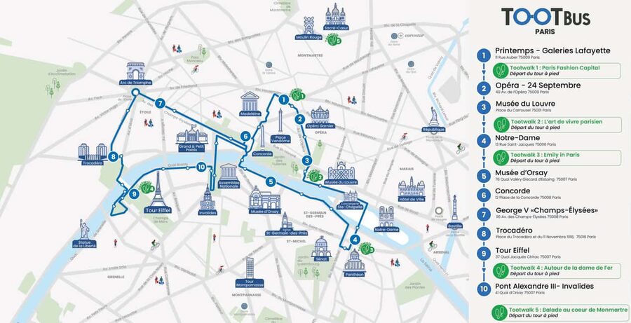 Paris: Tootbus Hop-on Hop-off with optional river cruise - Who should book Tootbus?