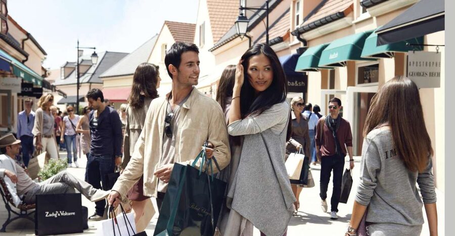 Paris: Vallée Village Outlet Shopping Day - The open-air shopping village