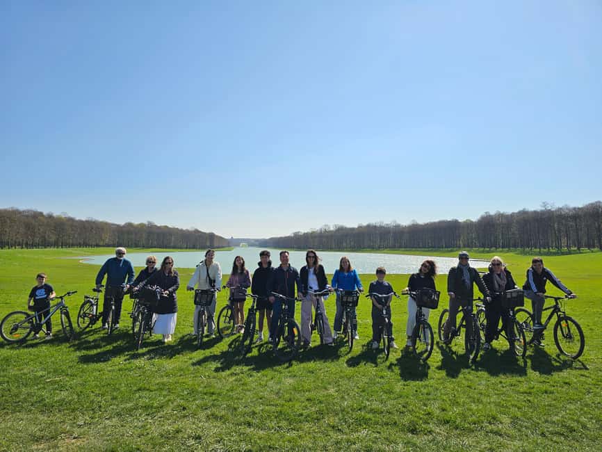 Paris: Versailles Golf Cart & Bike Tour with Palace Entry - One hour through the Royal Gardens by golf cart