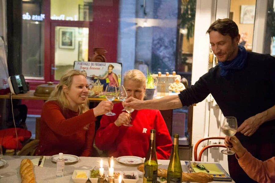 Paris: Wine and Cheese Tasting with a Chef Sommelier - Blind tasting games keep the lesson relaxed