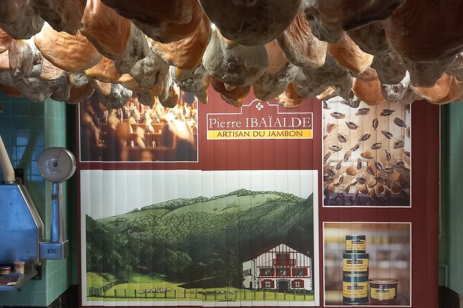 Pierre IBAIALDE: Guided Tour Ham Workshop, tasting - The Guide’s Explanation, Entirely in French
