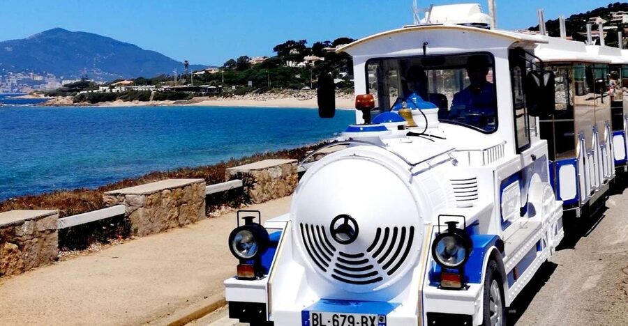 Porticcio: Coastal Train Ticket with Audio Guide & Tastings - Leaving Porticcio and heading south