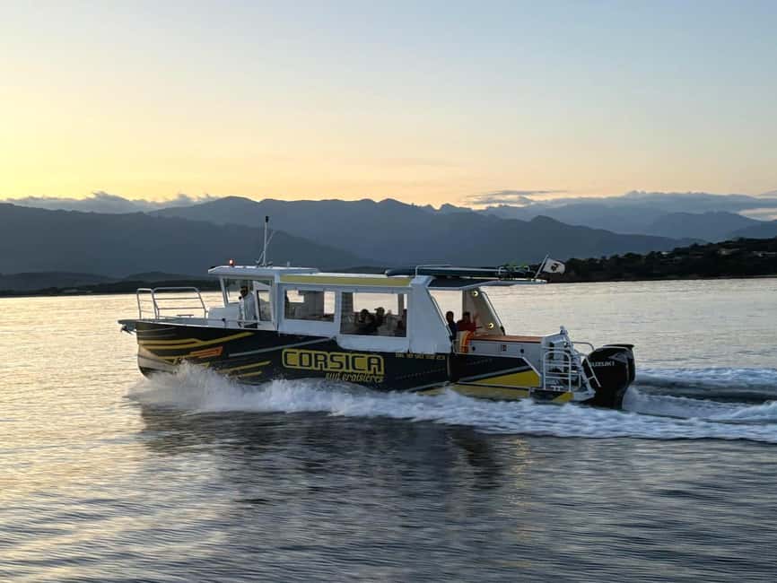 Porto-Vecchio : Sunset Cruise & Apéritif - Corsican charcuterie, cheese, and a glass of wine
