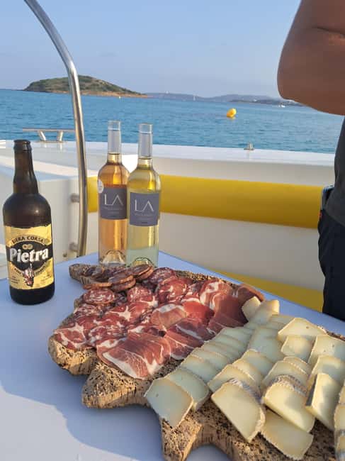 Porto-Vecchio : Sunset Cruise & Apéritif - Sunset behind the Alta Rocca mountains