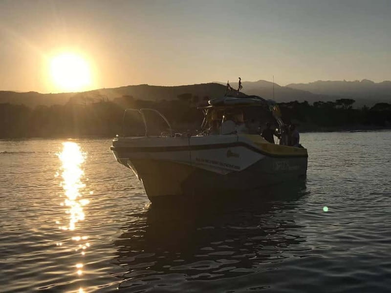 Porto-Vecchio : Sunset Cruise & Apéritif - The swim stop and the practical ladder question