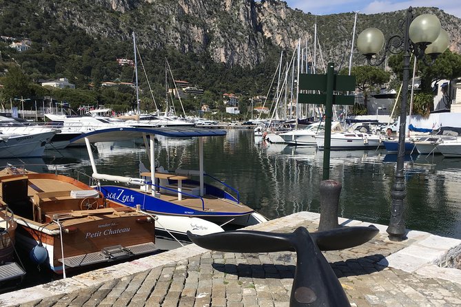 Premium Tour on a Solar Powered Boat - Private Group - Beaulieu harbor and the wider Nice county view