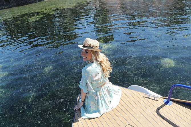 Premium Tour on a Solar Powered Boat - Private Group - Eze from the Mediterranean side