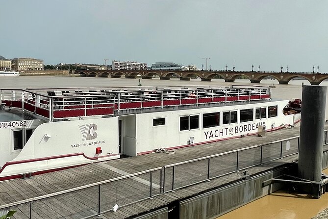 Prestige Commented Cruise glass of wine and Canelé in Bordeaux - Seeing Bordeaux from the Garonne