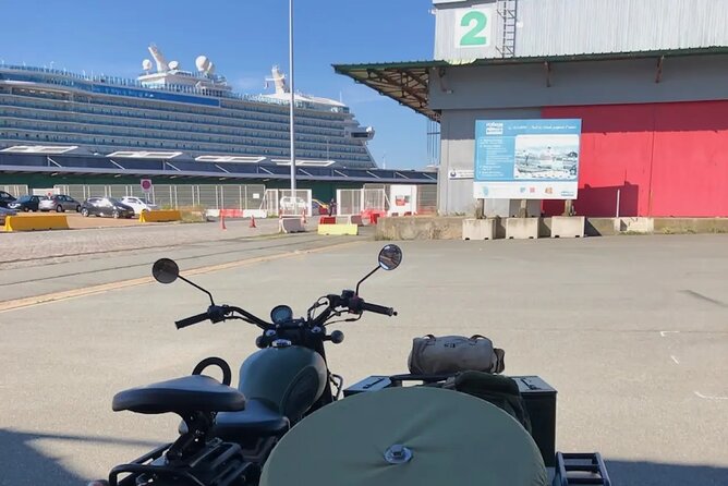 Private 3.5-hour sidecar tour & cider tasting from Le Havre port - What riding in the sidecar is really like