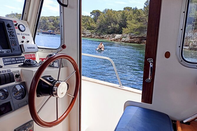 Private Boat Tour Cannes Lerins Islands - Swimming, snorkeling, and a paddleboard stop