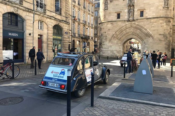 Private City Tour of Bordeaux in a Citroën 2CV - 1h30 - From Sainte-Croix to Saint-Michel