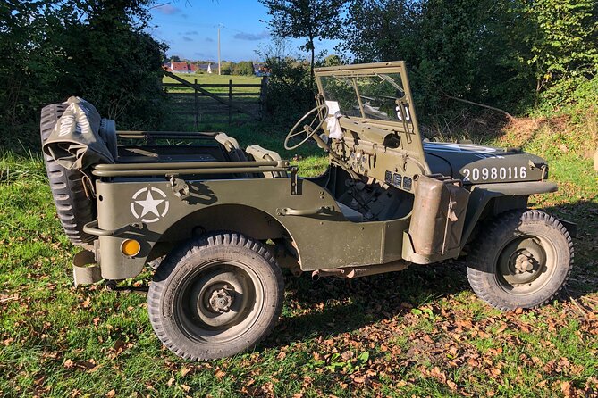 Private Guided Tour in WW2 Jeep of the Landing Beaches - Saint-Germain-de-Varreville and the First American Paratrooper