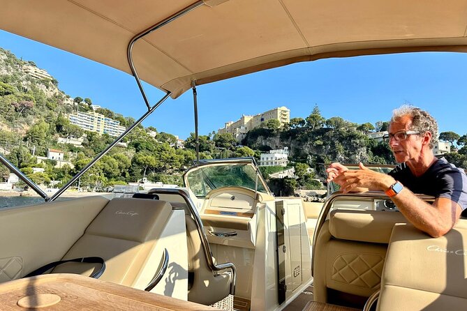 Private Luxury Boat Tour of the Beautiful Riviera Nice / Monaco - The sunset option and the lighthouse finale