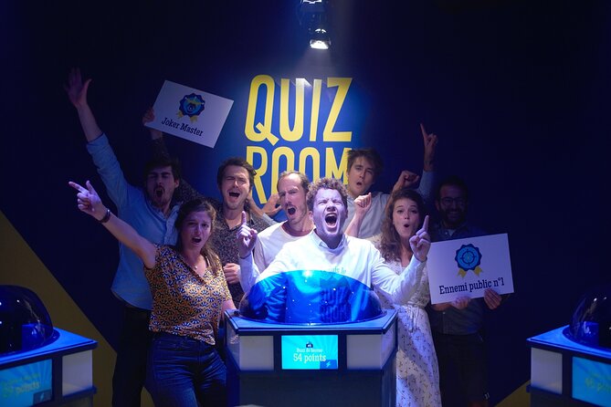 Private Quiz Room Game Session in Aix en Provence - Questions broad enough for a mixed group