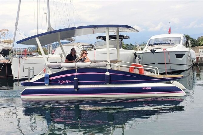 Private Solar Catamaran Cruise in Antibes Juan les Pins - Key points at a glance